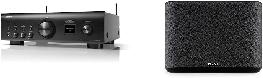 Denon PMA-900HNE (2022) Integrated Stereo Amplifier & Home 250 Wireless Speaker