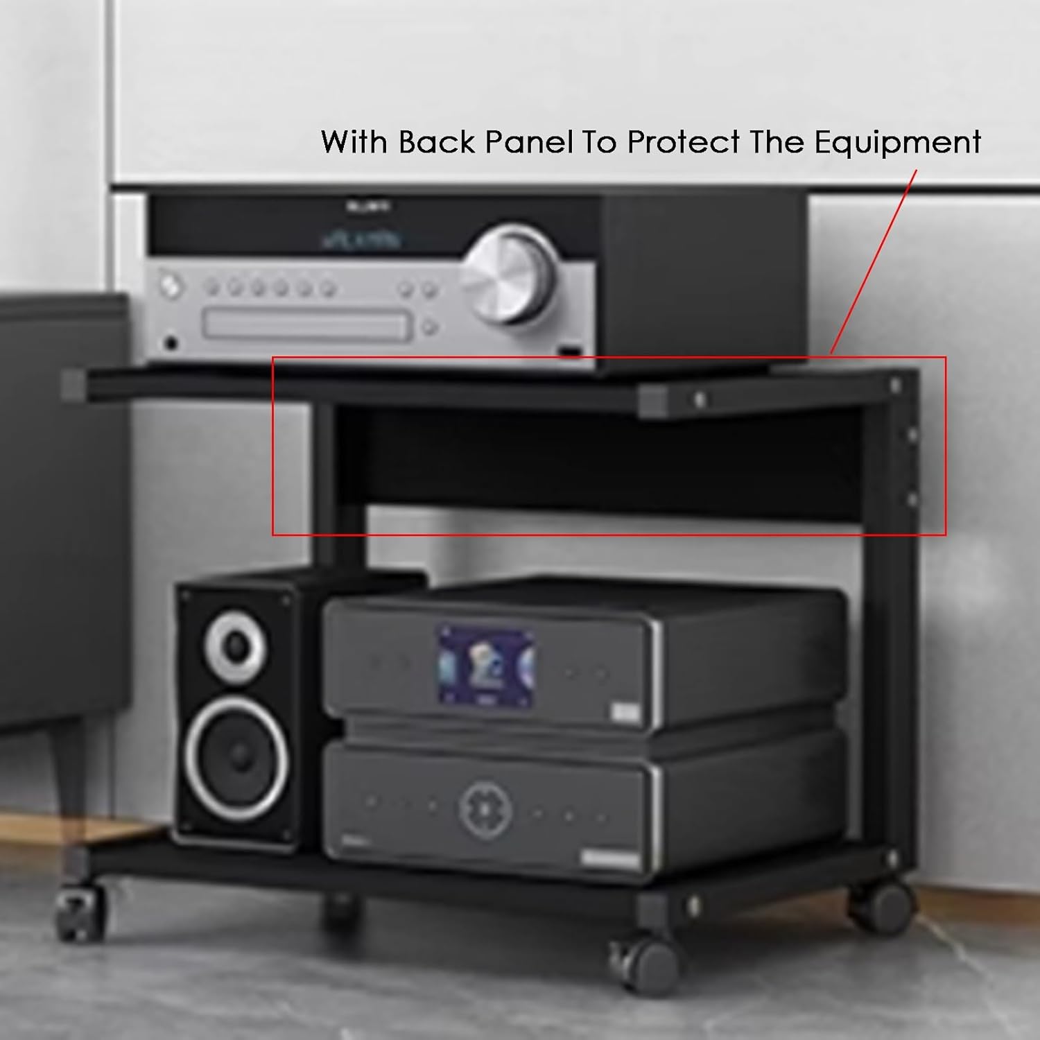 KIYILIHI Audio Media Rack