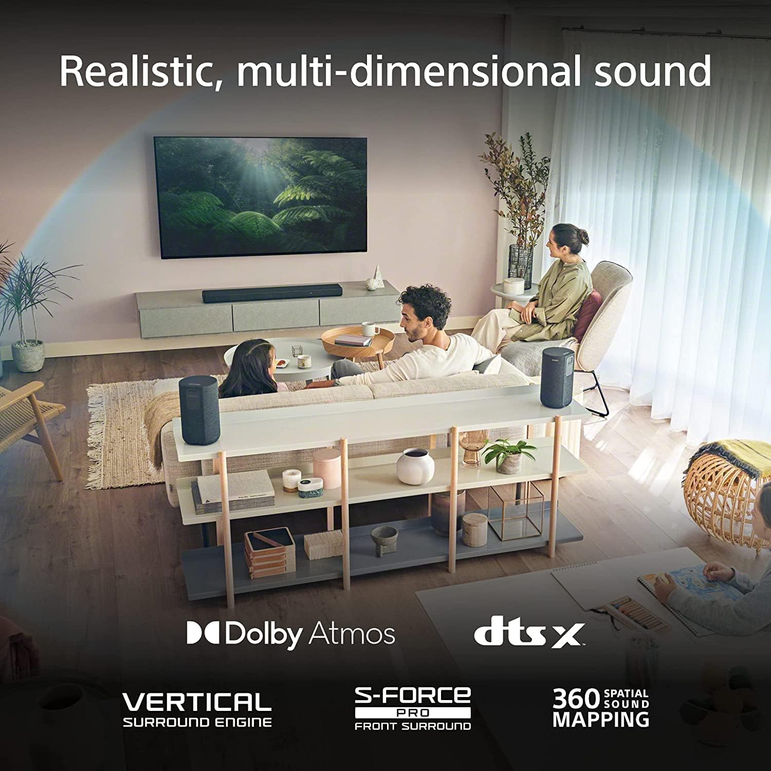 Sony HT-A3000 3.1ch Dolby Atmos TV Sound Bar with DTS:X