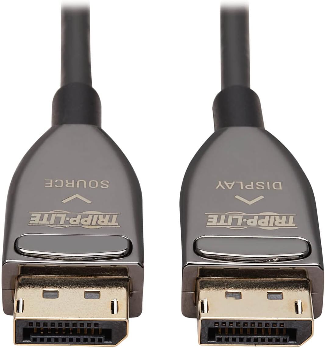 Tripp Lite DisplayPort Fiber Active Optical Cable AOC 8K 60Hz CL3 M/M 20M (P580F3-20M-8K6)