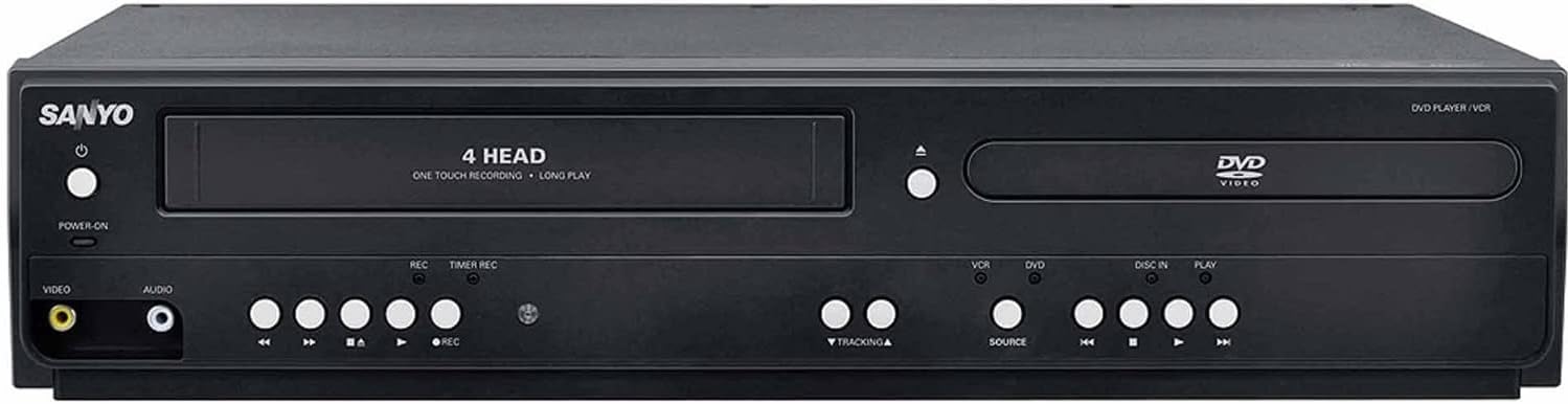 Sanyo VHS/DVD Combo Player (Renewed)