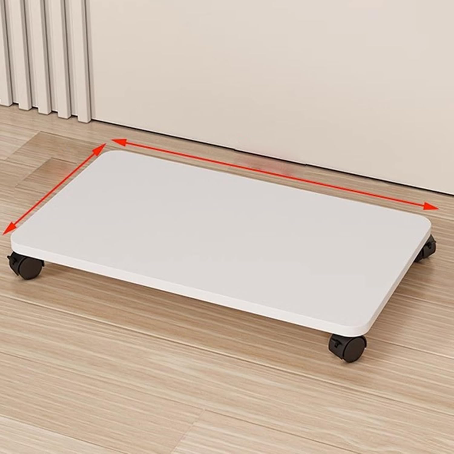 Adjustable Vintage 1-Tier Media Stand