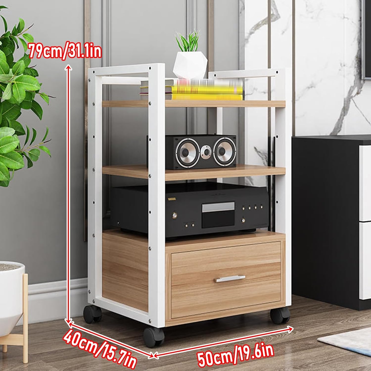 LYXWGRZD 3/4/5 Tier Media Stand