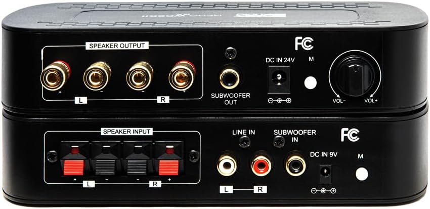 OSD Nero 5.8GHz Wireless Surround Sound Rear Speaker Amplifier 2 x 50W with Subwoofer Output