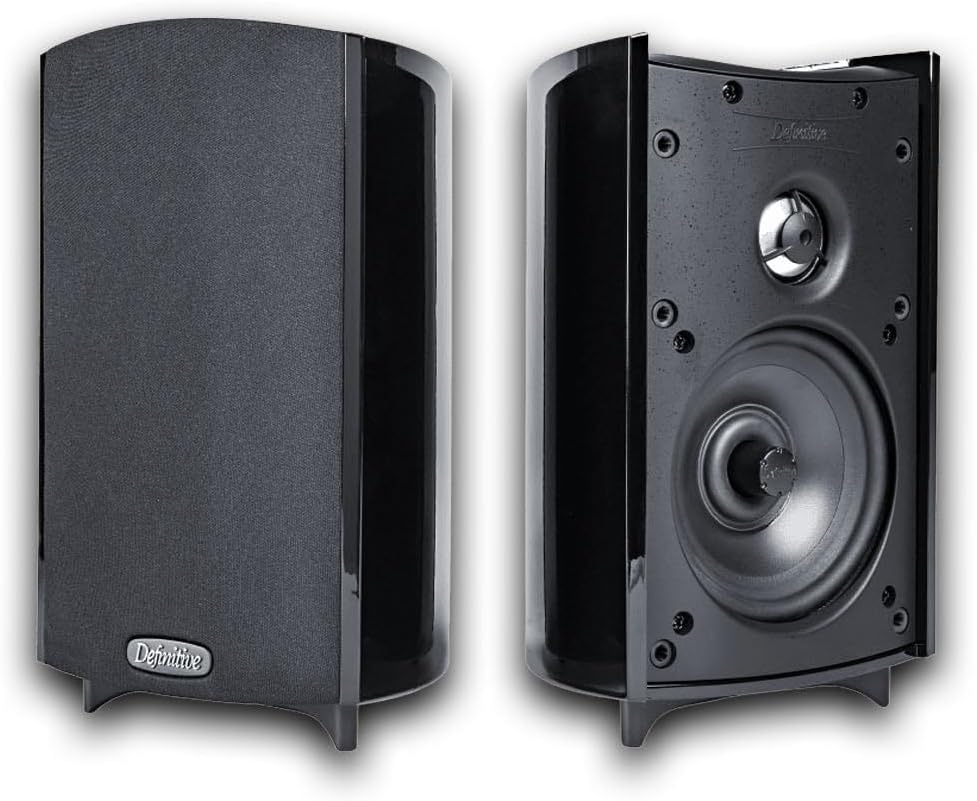 Definitive Technology ProMonitor 800 Bookshelf Speakers | 2 Speakers