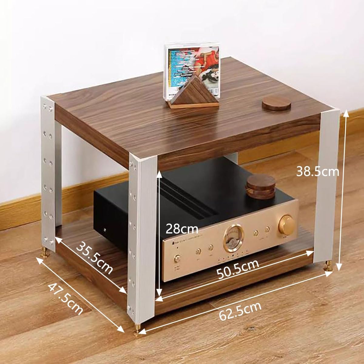 Kaverno 2/3/4Tiers Media Stand Corner Shelf