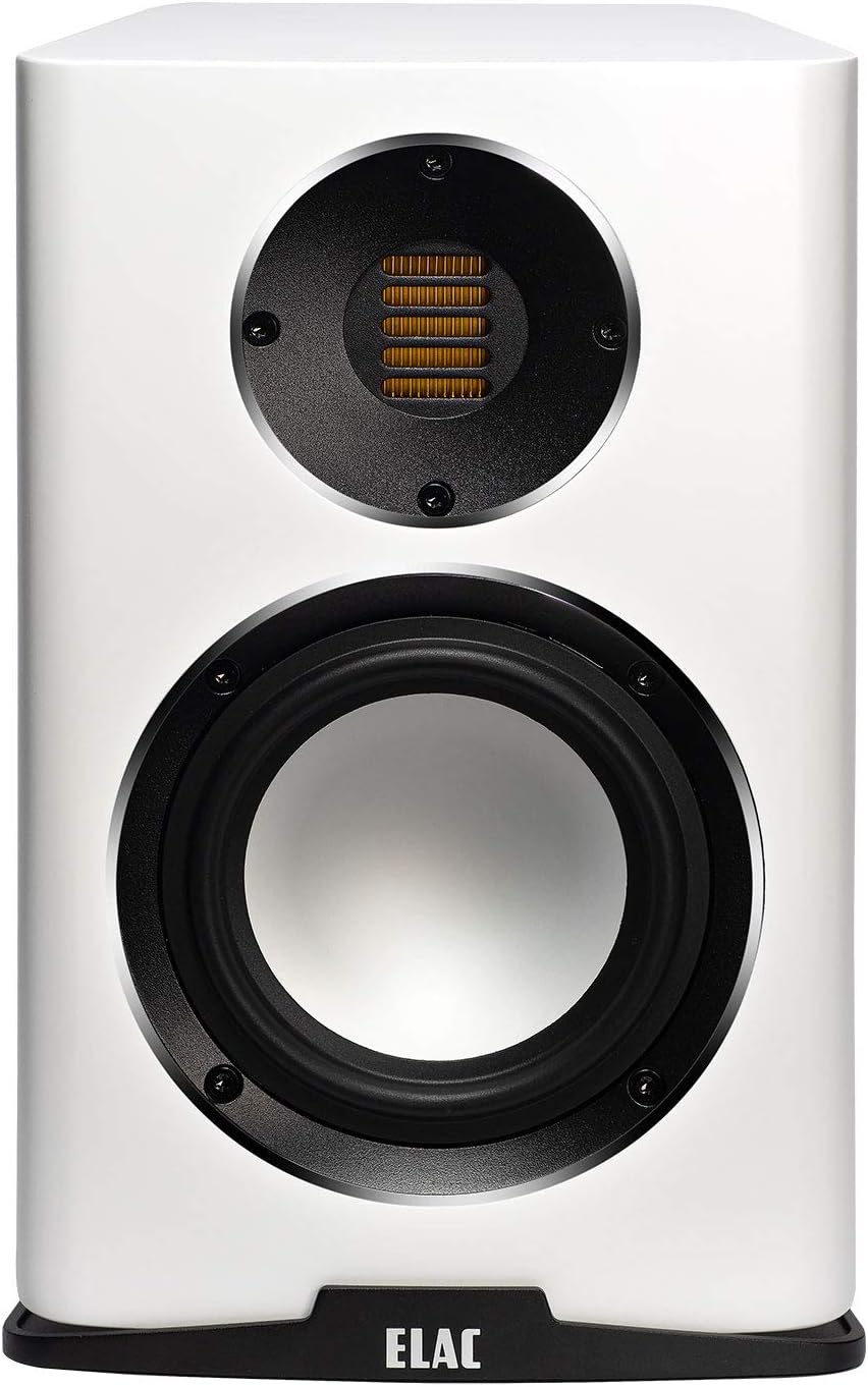ELAC BS243.4-SW Carina Premium Bookshelf Speakers - (Pair) Satin White