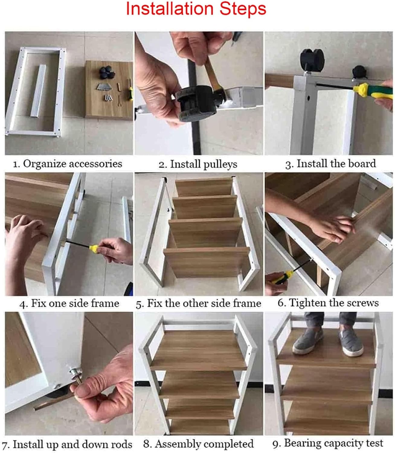 6-Tier AV Media Stand CD Player Stand
