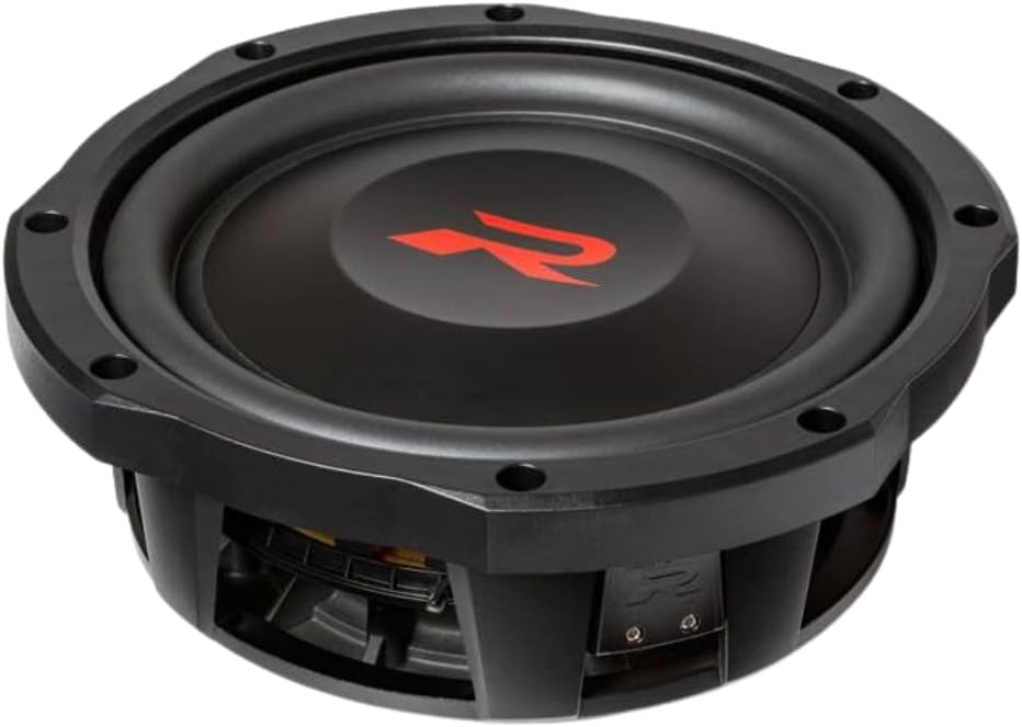 Alpine RS-W10D4 10-inch R-Series Shallow Subwoofer with Dual 4-Ohm Voice Coils