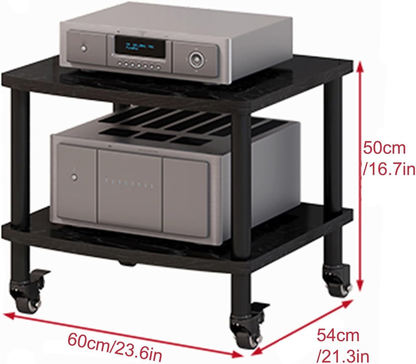 0 Reliable Load-Bearing: Made of thickened carbon steel and reinforced laminate