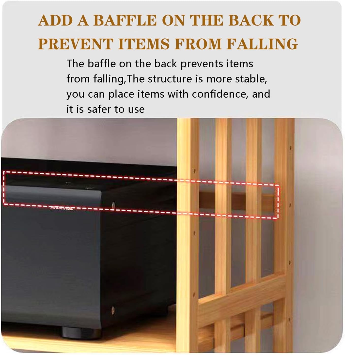 UYCVT Wooden DVD Player Stand Shelf with Movable Turntable Holder 2 Tier Audio Rack Tower for Tv Stereo Media Wall Unit Floating Shelf Corner Shelves for Living Room Or Office -3tier88cm(h)-L80cm