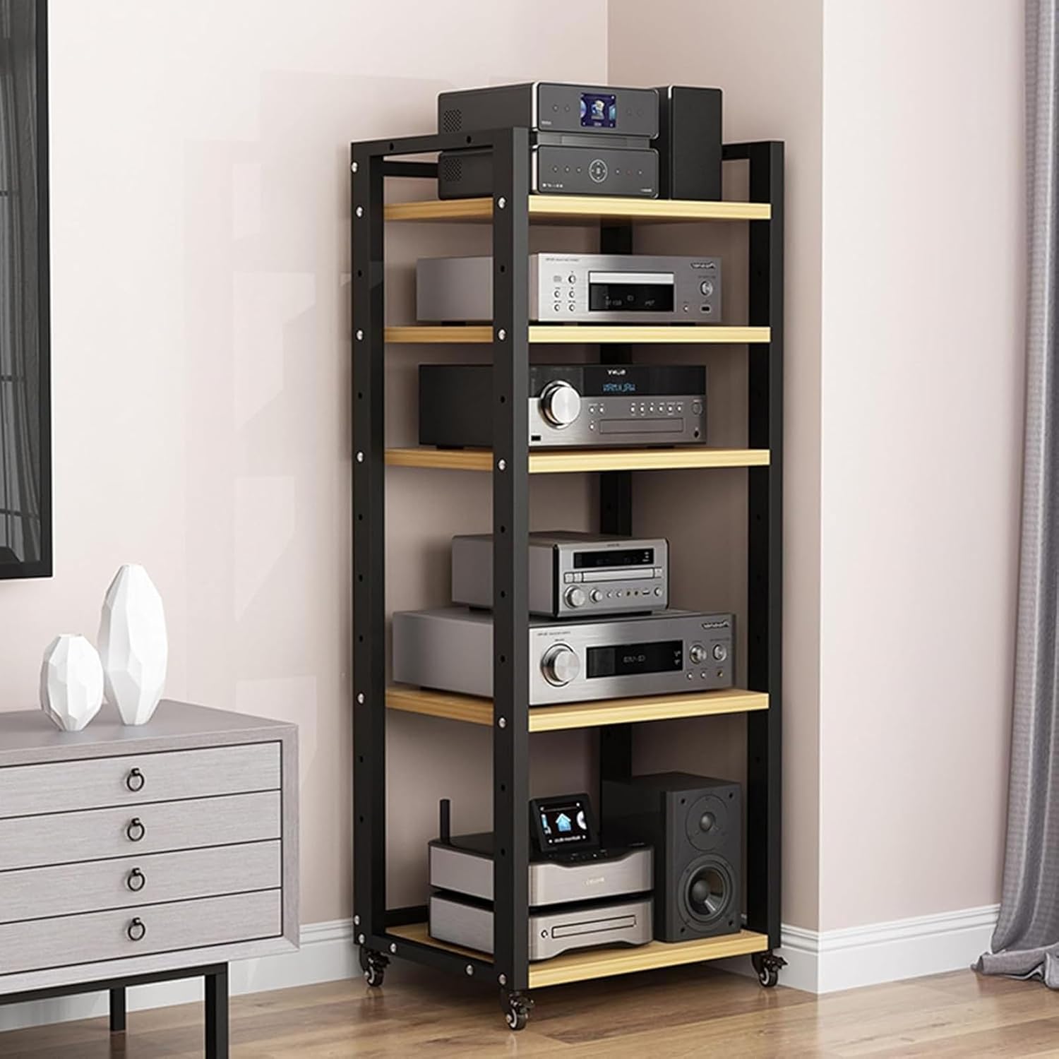 7/6/5-Tier AV Media Stand CD Player Stand
