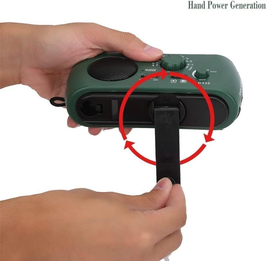 Emergency Radio with Solar Panel