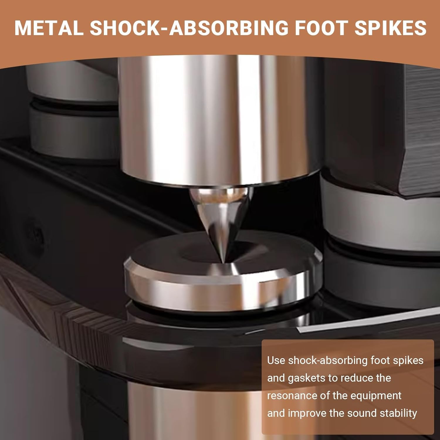 YITAYMLI 1/2/3/4 Tier AV Video Media Rack Stand