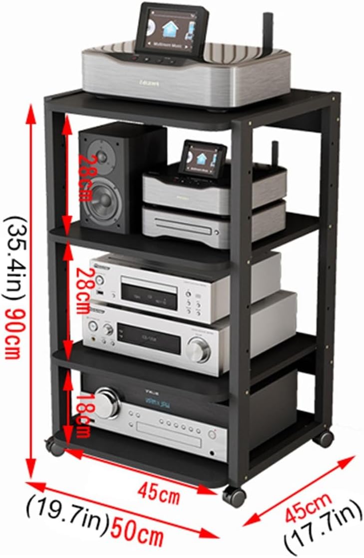 UYCVT Movable Media Stand Media Stand Entertainment Center for Tv