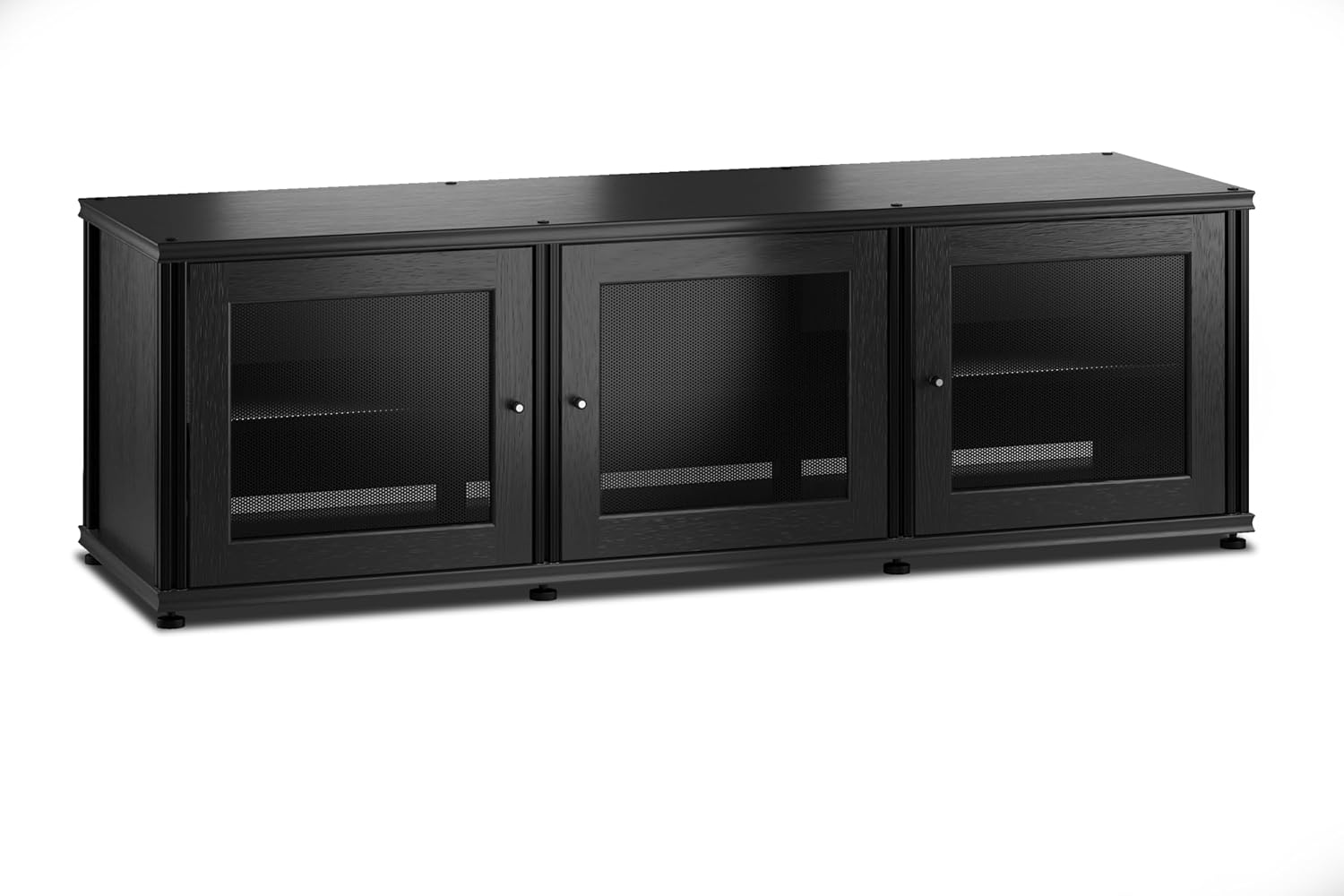 Salamander Designs Synergy 237 Audio Video Component Cabinet with Wood Frame Doors