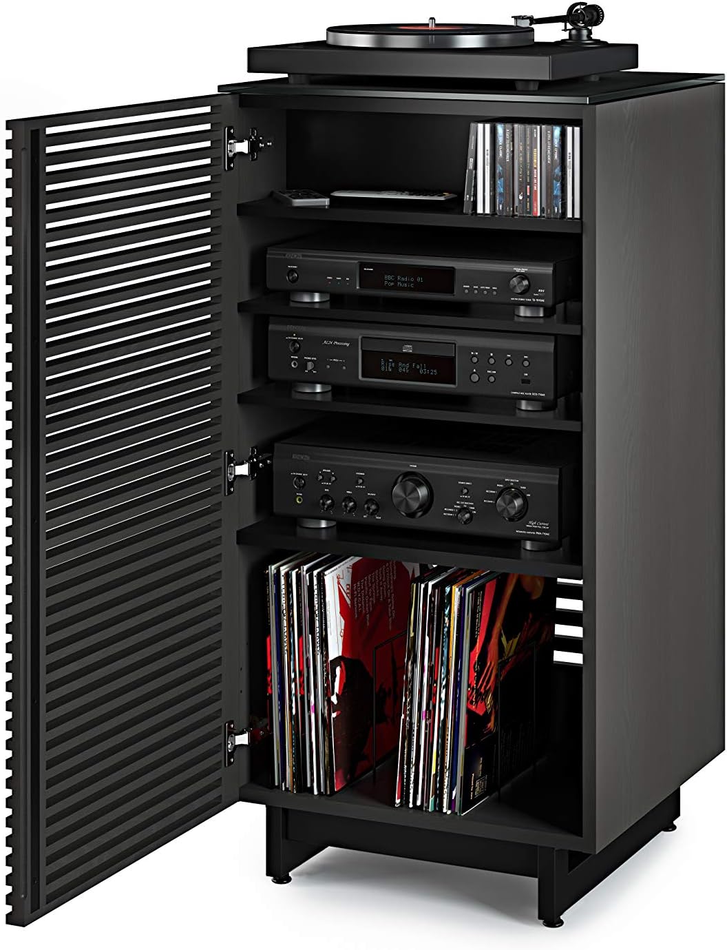 BDI Furniture Corridor 8172-22'' Audio Cabinet with Flow-Through Ventilation