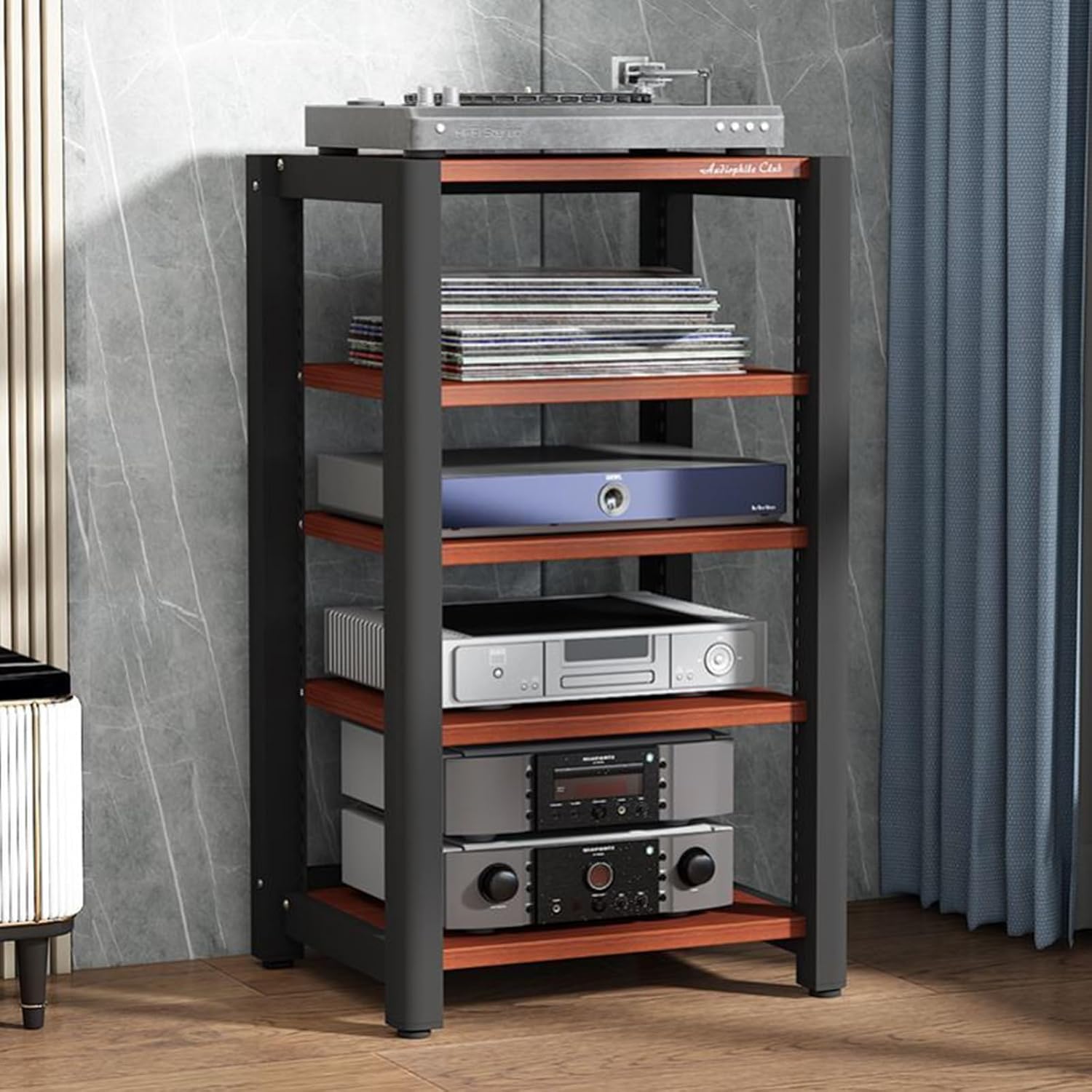 RENLXFI Audio Equipment Rack Cabinet
