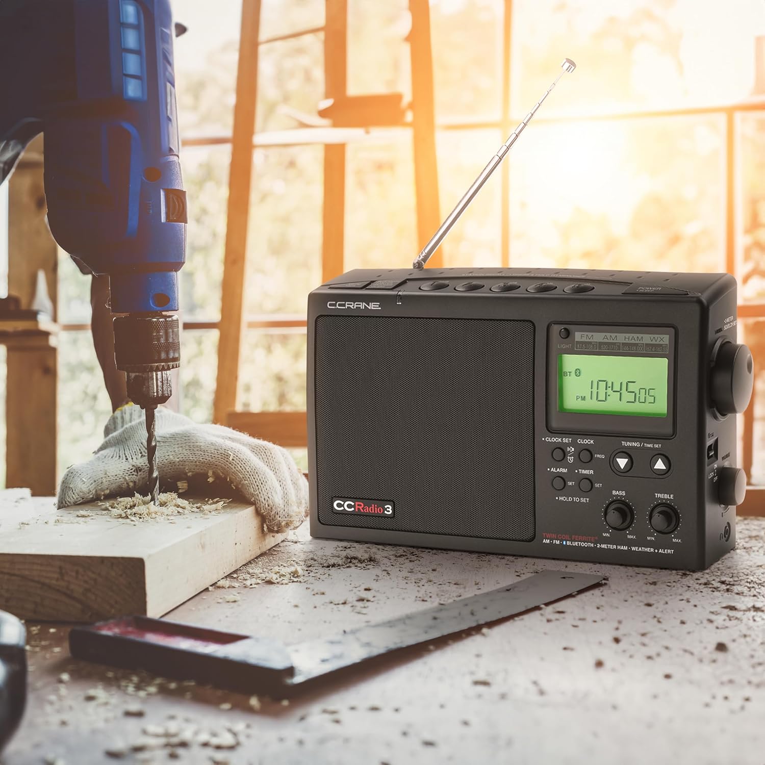 C. Crane CCRadio 3 Long Range Reception AM