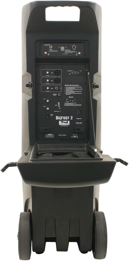 Anchor Audio BIG2-RU2 Bigfoot 2 Portable Sound System with Dual Wireless Mic Receiver and AIR Receiver