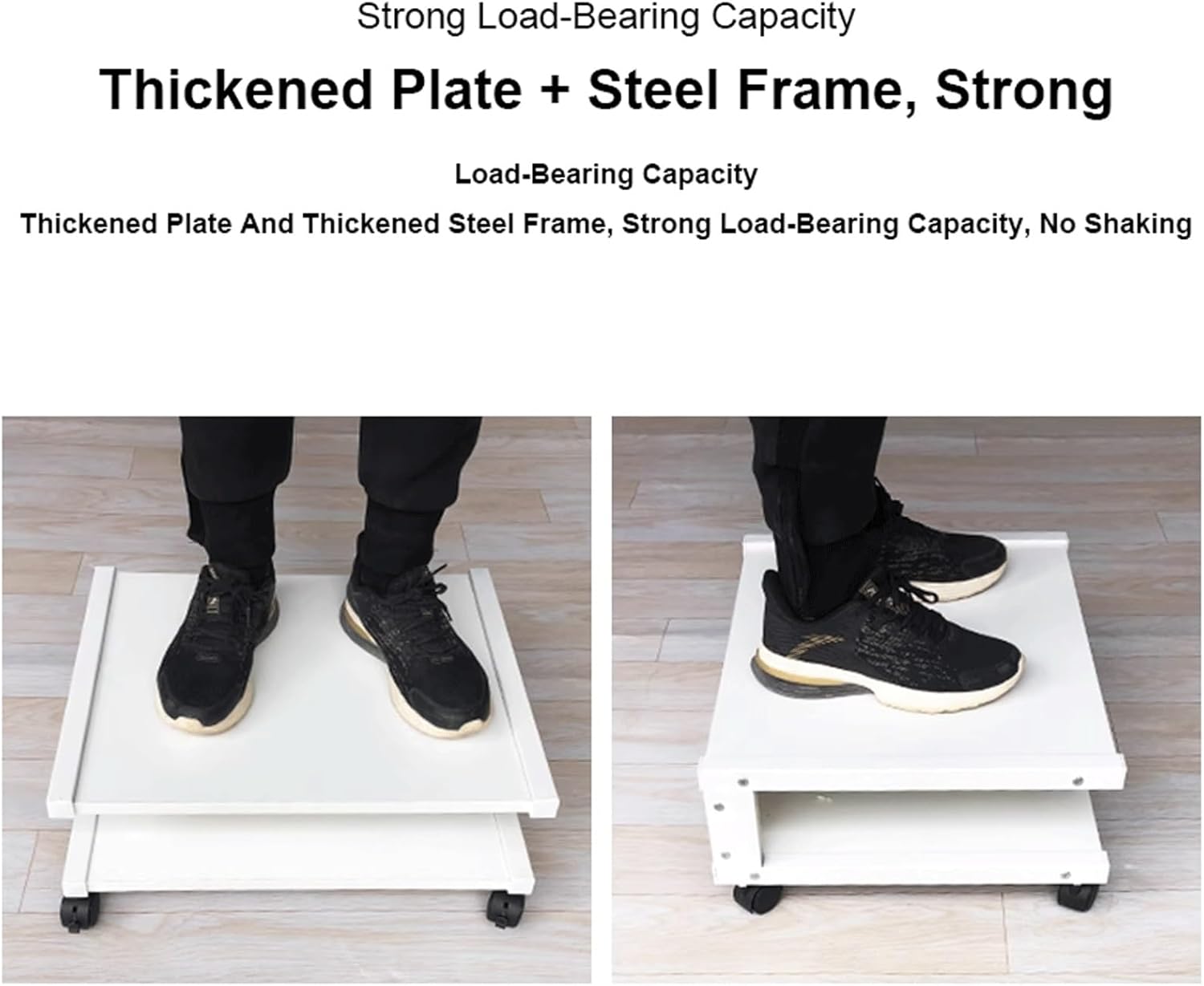 XMFBSY Medios AV Media Stand with Wheels Adjustable Audio-Video Shelving Open Record Player Stereo Cabinet Modern Audio Rack Tower for Home Office Theater Organizer(5 Tier)