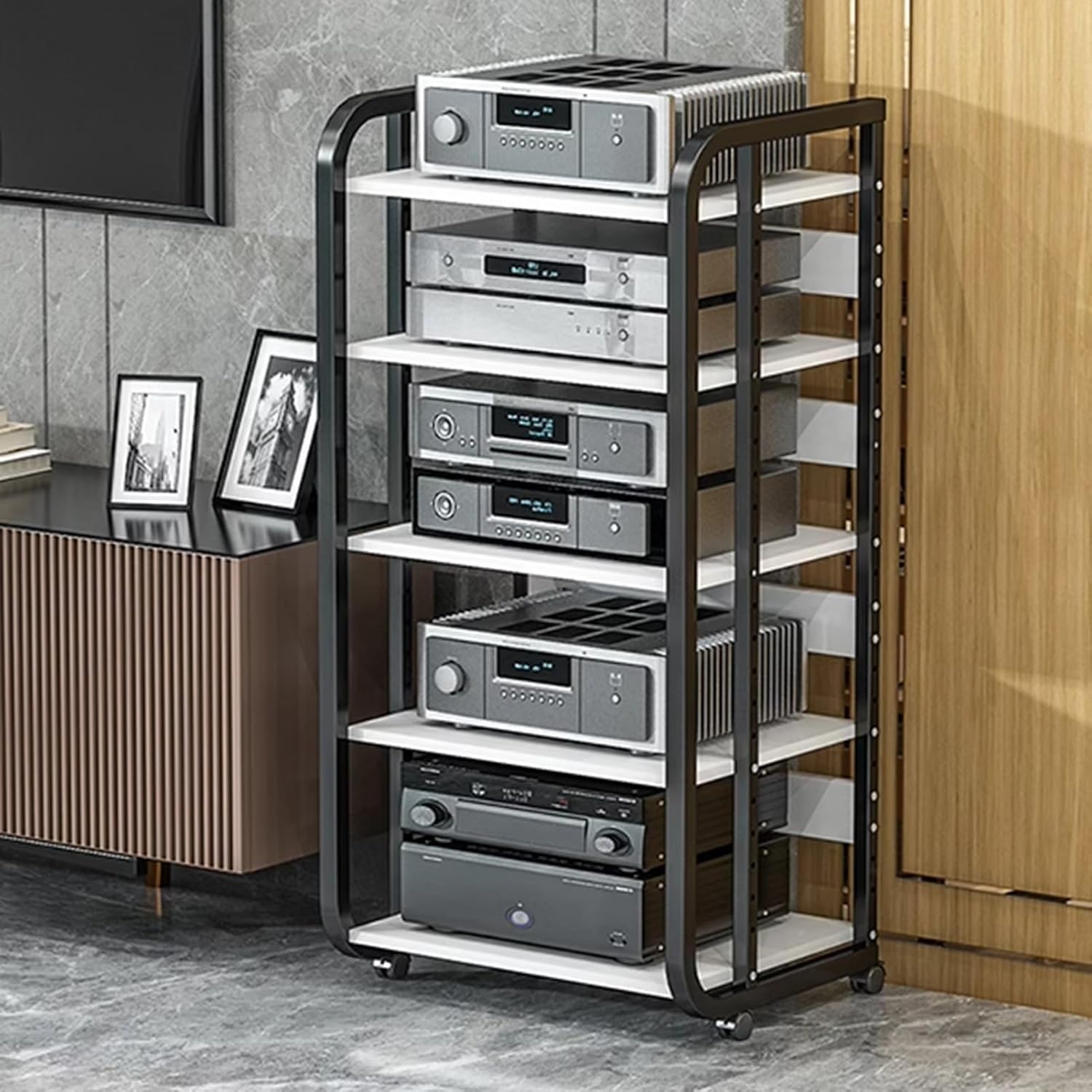 YLQFGUVWK Media Storage Rack