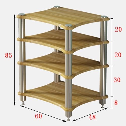 RCJCQSR AV Media Stand Component Cabinet for Home Office