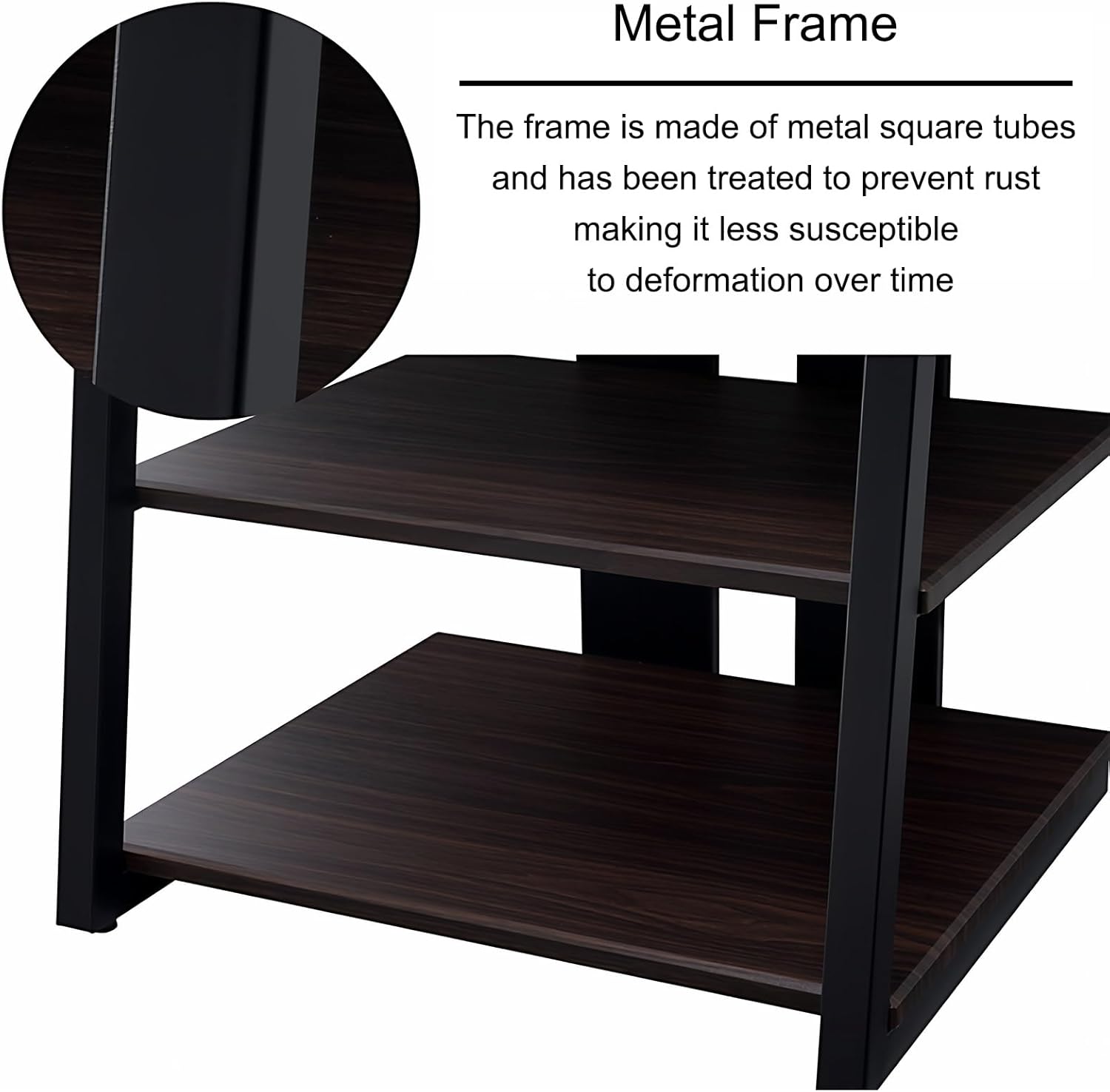 3/4-Tier Media Stand Audio/Video Component Cabinet