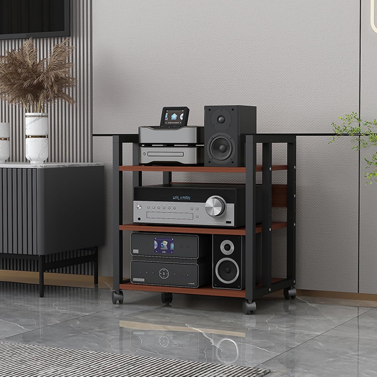 3-Tier AV Media Stand
