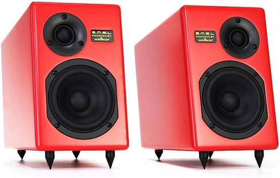 SMSL Bookshelf Speakers Tabebuia Studio Hi-Fi Speakers for Home Audio
