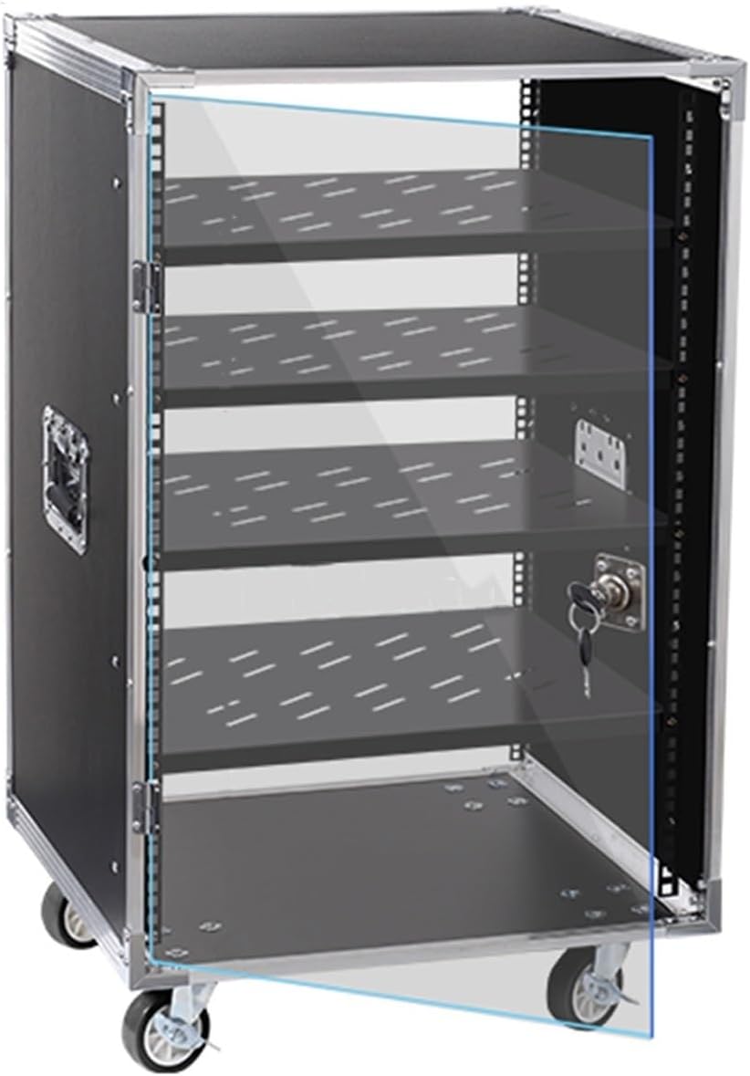 SEIFE AV Media Stand with Glass Doors