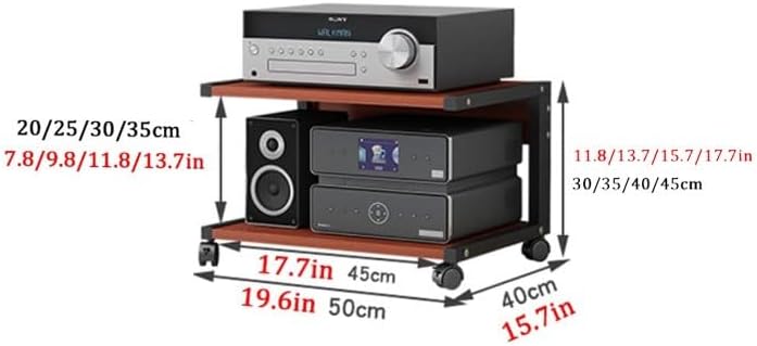 XDOPIRRS 2-Tier Video Media Stand