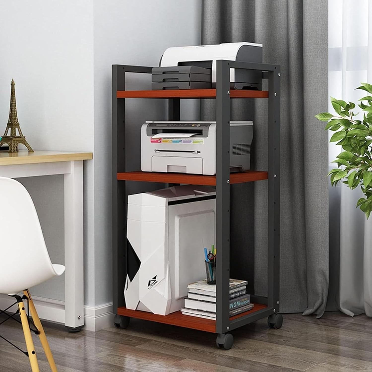 3 Tier AV Media Cabinet Stand Component Cabinet