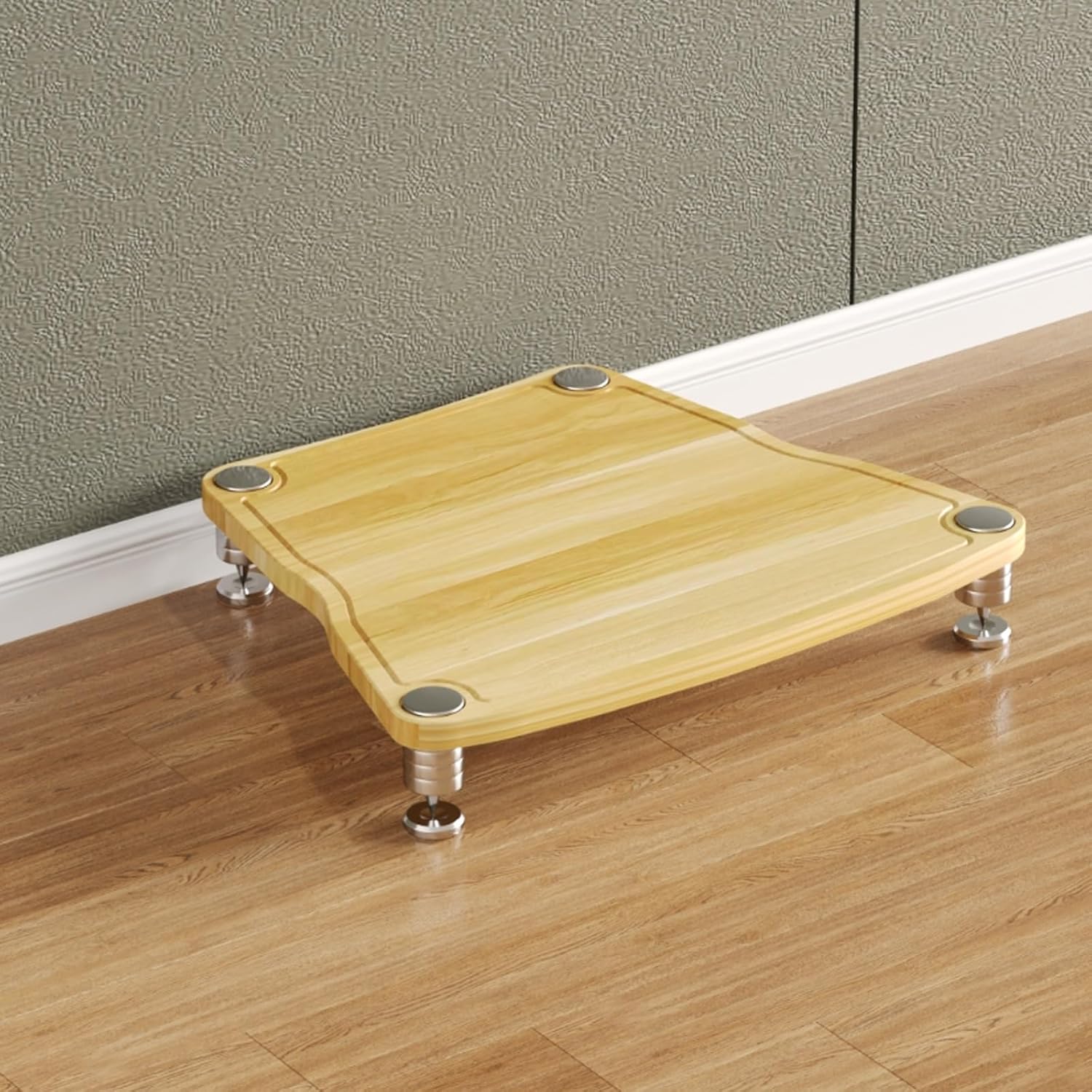 YITAYMLI Wooden AV Video Media Rack Stand