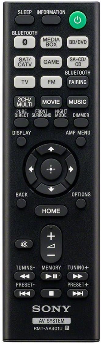 Sony STRDH590 5.2 Channel Surround Sound Home Theater Receiver: 4K HDR AV Receiver with Bluetooth