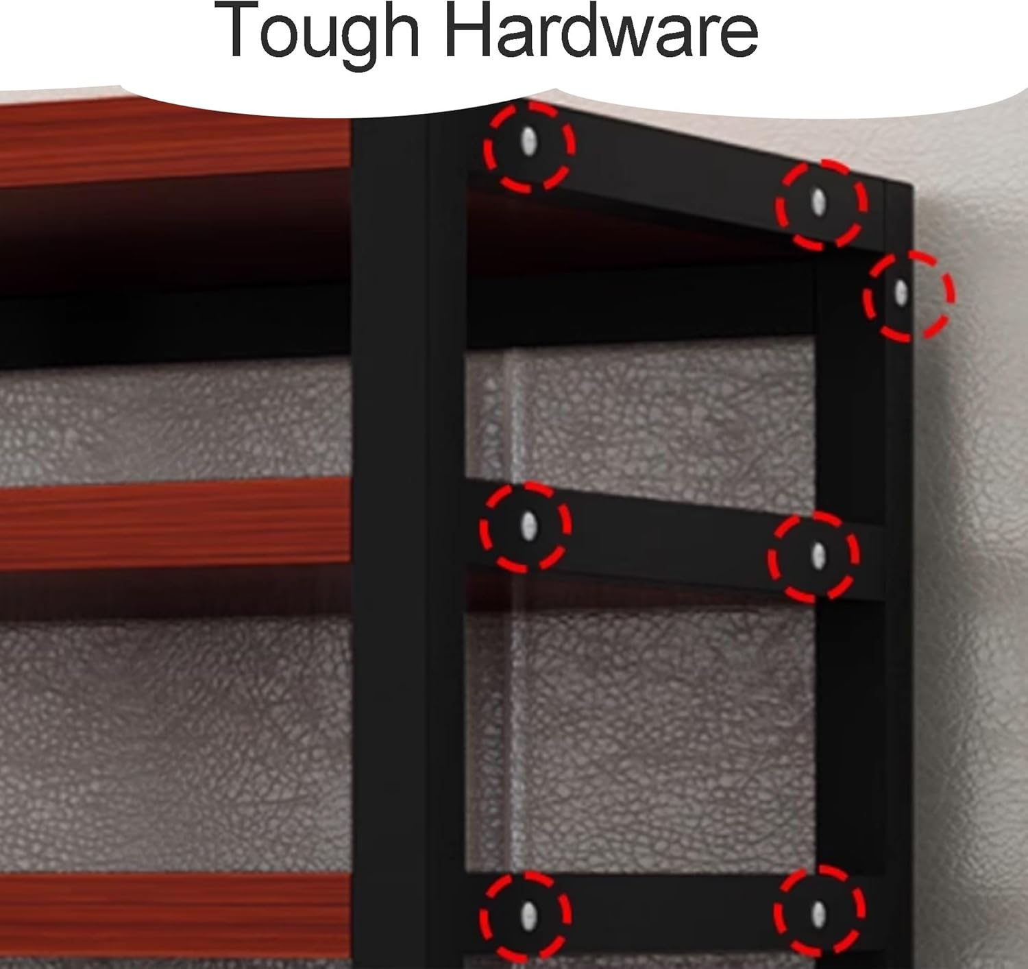 4 Tier AV Media Stereo Stand 67cm high Audio-Video Shelving Media Cabinet Audio Component Rack Open Media Console Audio Rack Tower for Recording Room