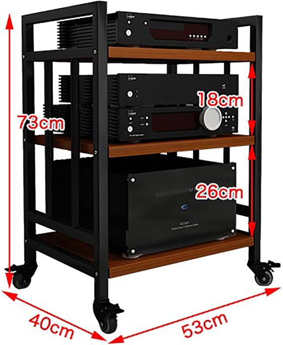 XingLi 4-tier Media Stand Audio/Video Component Cabinet