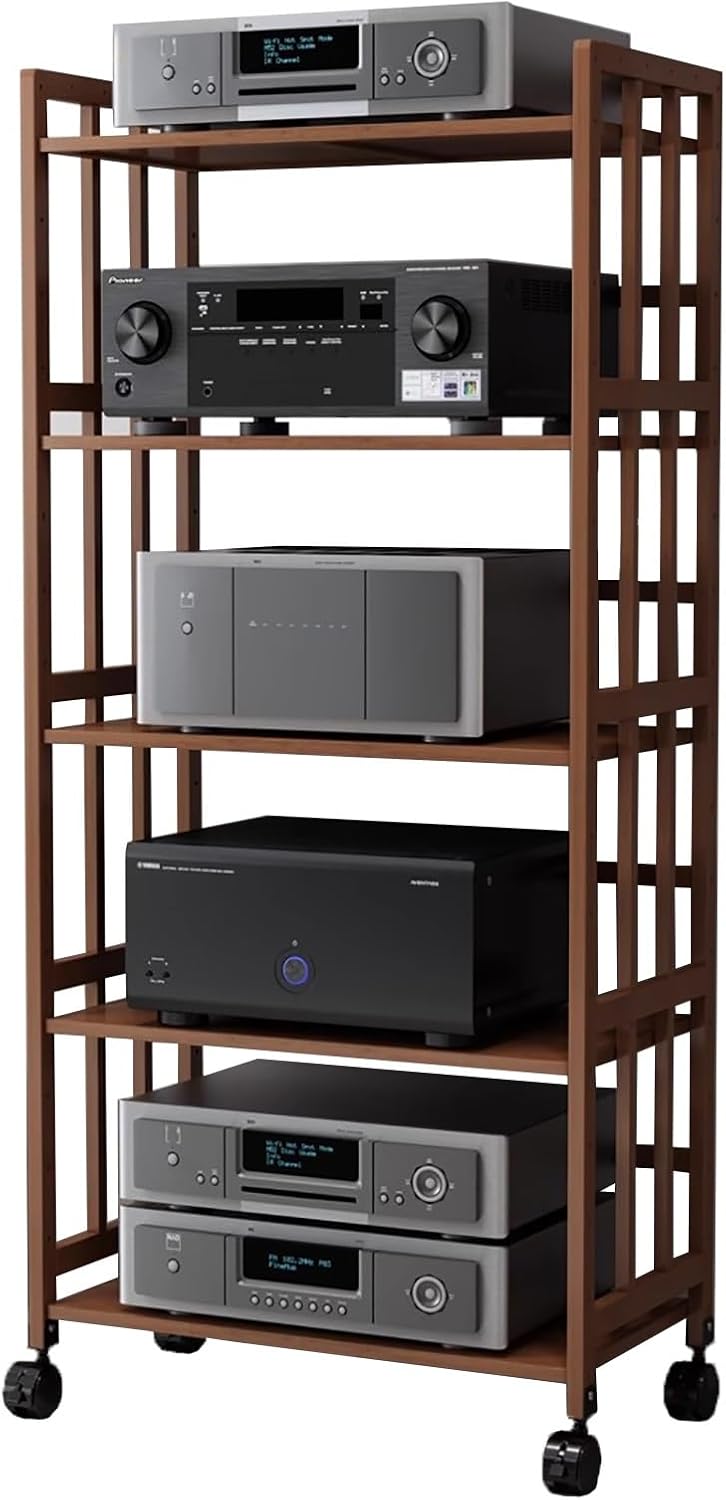 5 Tier Audio Component Rack Tower