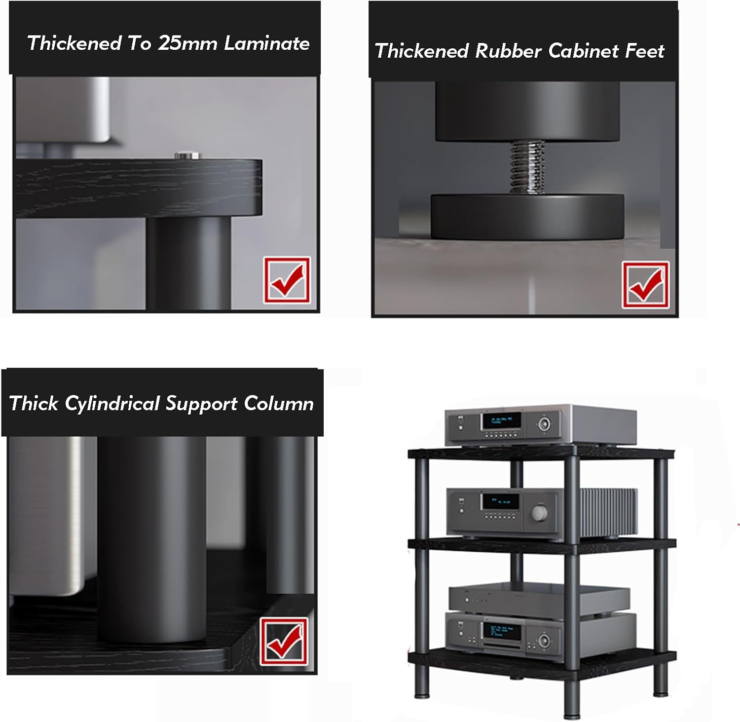 UOUONE AV Media Stand