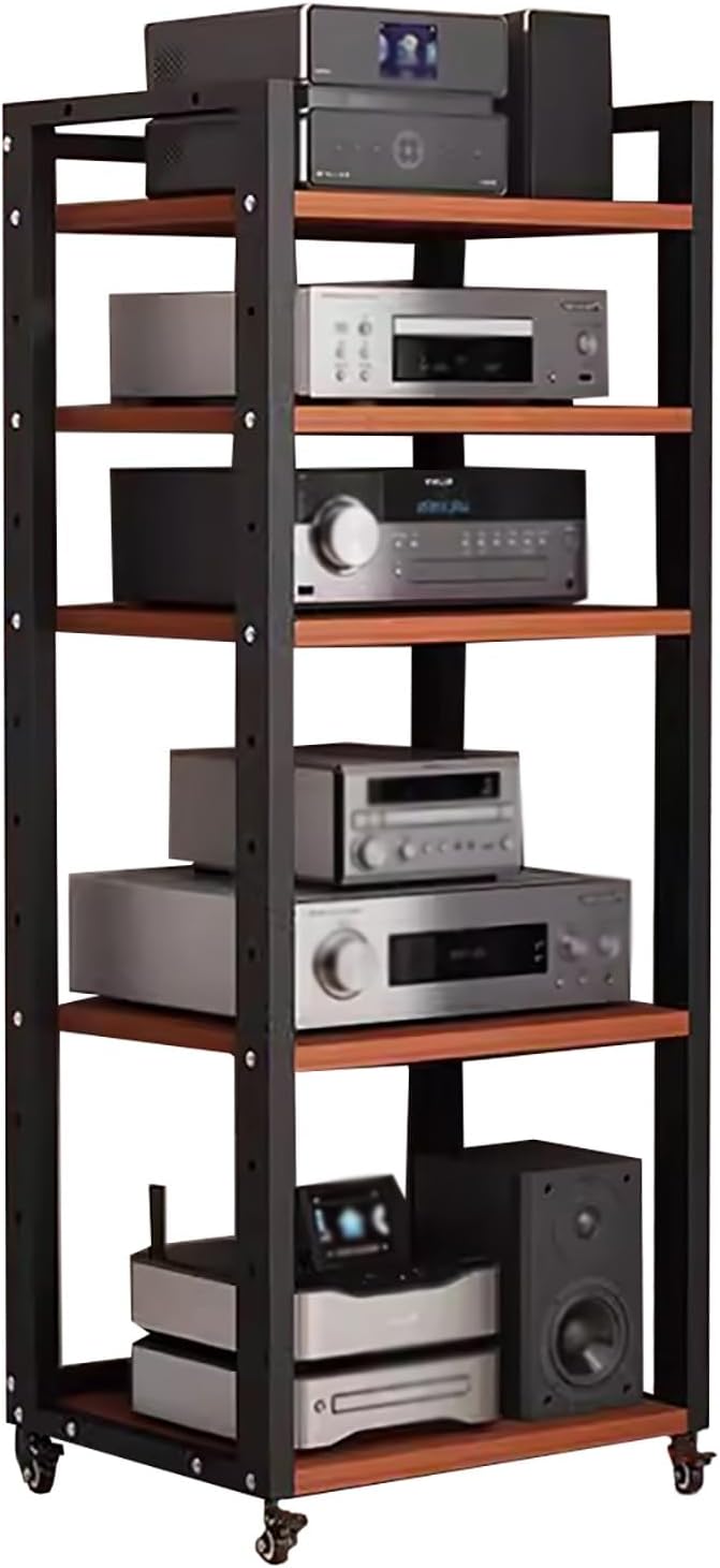 DFEDHF 5 Tier Stereo Component Stand Cabinet