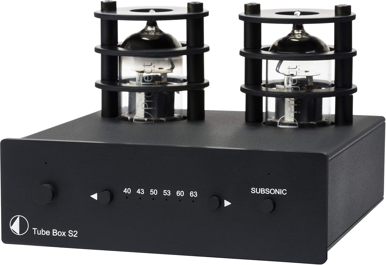 Pro-Ject Tube Box S2 Black - Phono Preamp