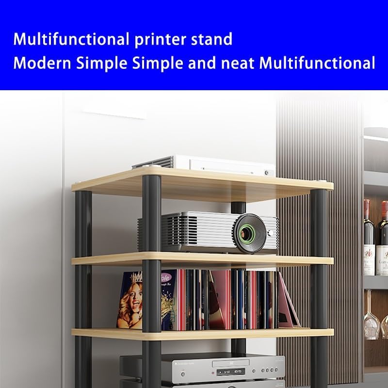 GJHYNT Wooden Entertainment Center Corner Shelf