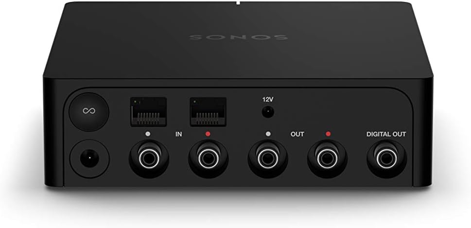 Sonos Port - The Versatile Streaming Component for Your Stereo or Receiver (Renewed)