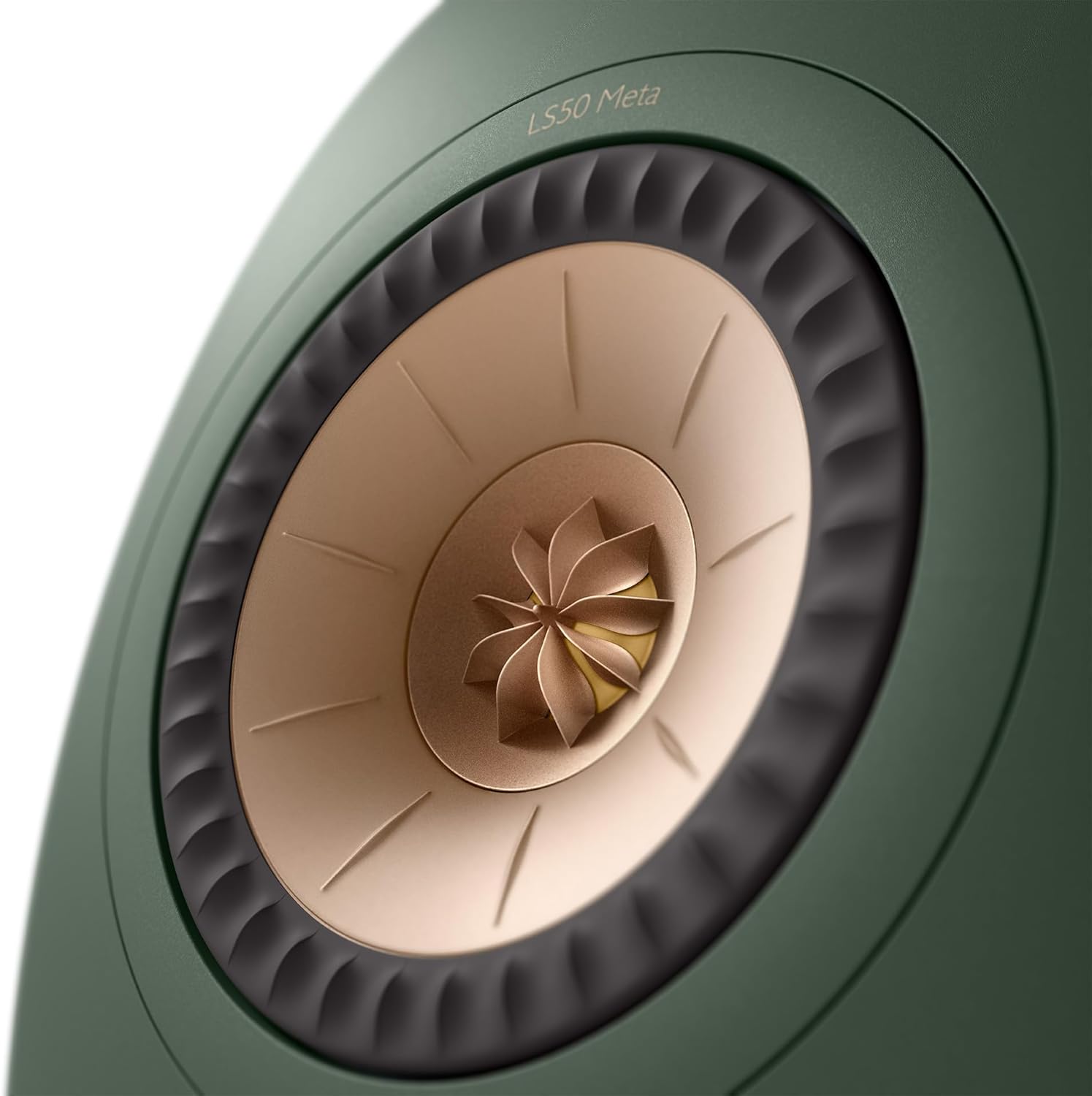 KEF LS50 Meta Passive Bookshelf Speakers - Pair (Moss Green)