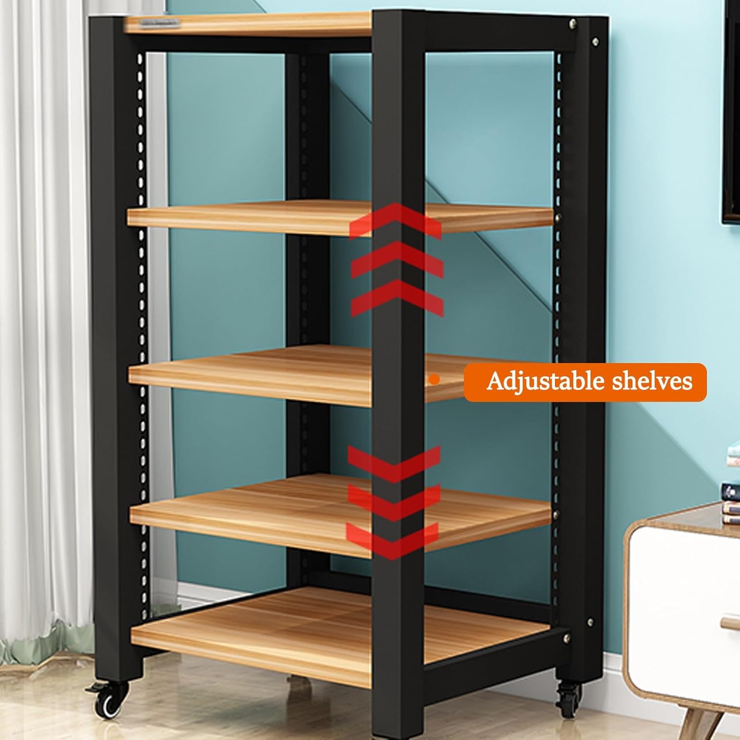 GUAWJRZDP Multi-tier AV Media Stand