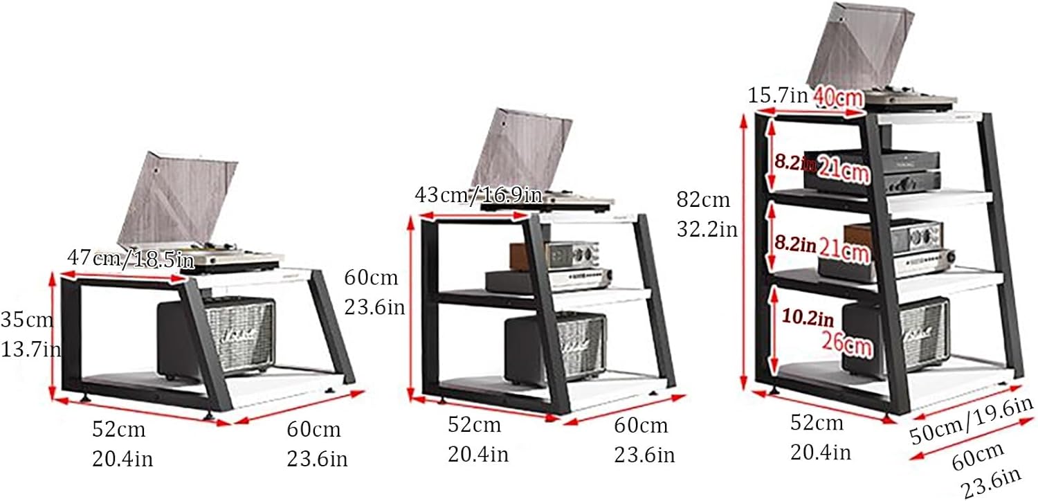 JIAOCKJIAO Media Audio Rack