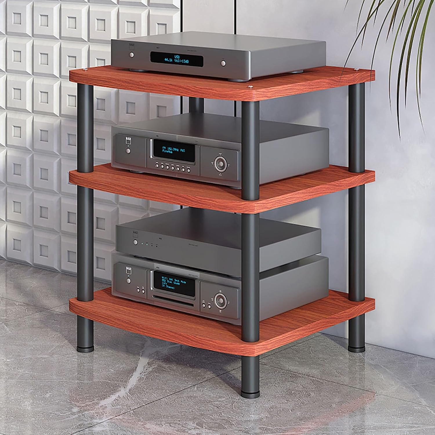 JIAHESHYP 2/3/4-Tier Audio Shelf