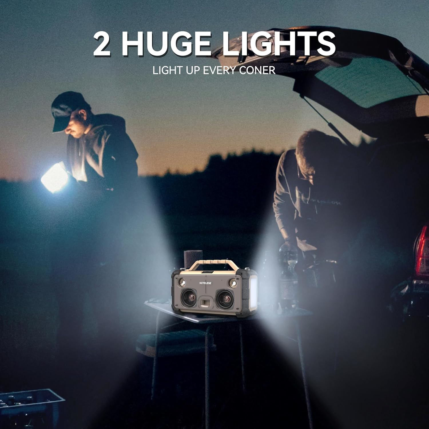 KETELESE DK21 Pro Bluetooth Speaker with TF Card Slot