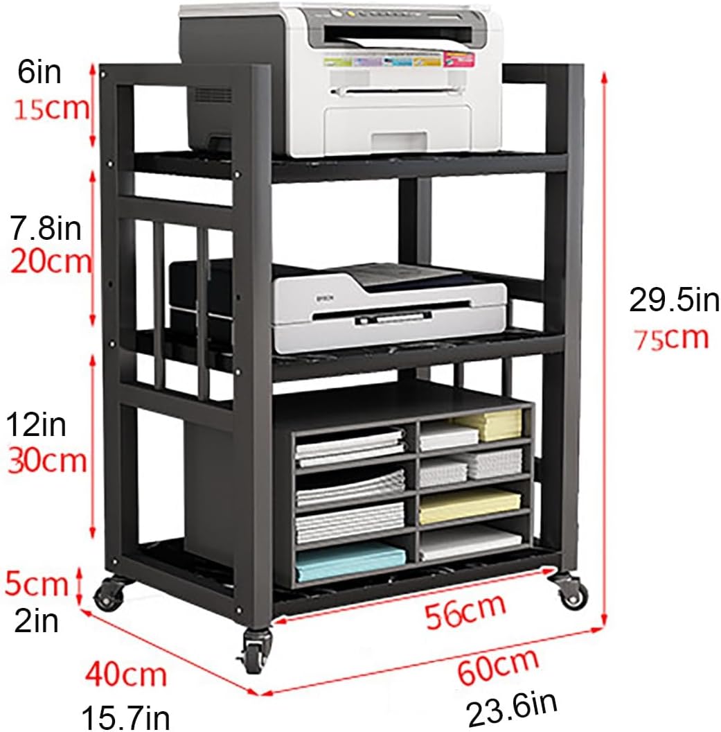 4 Tiers Av Media Stand Corner Shelf
