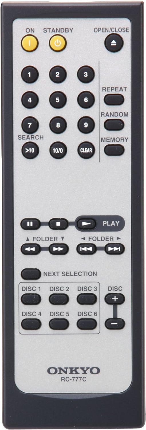 Onkyo DX-C390-B 6-Disc CD Carousel Changer - Black